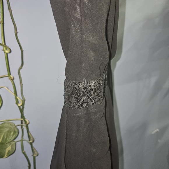 3/20.00. Black sequin romper. - Picture 8 of 9